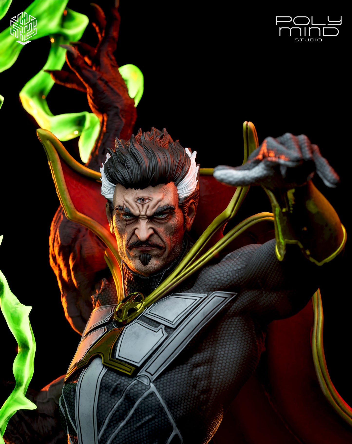 Dr. Strange Statue 3D-Printed Kit