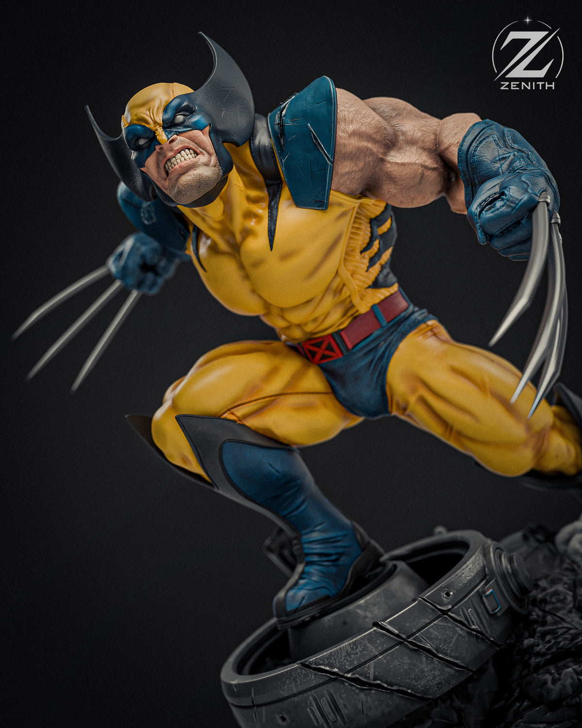 Wolverine Statue 3D-Printed Kit