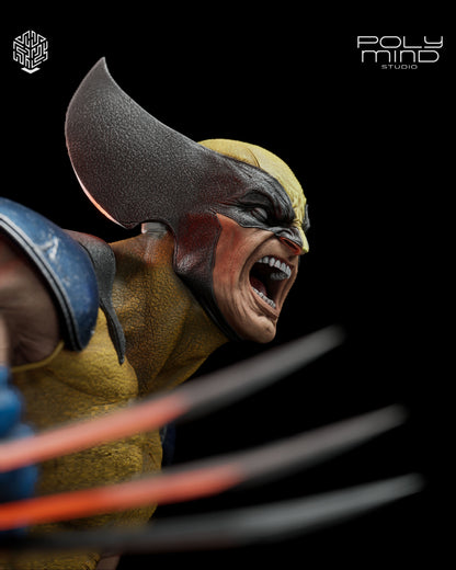 Wolverine Statue 3D-Printed Kit