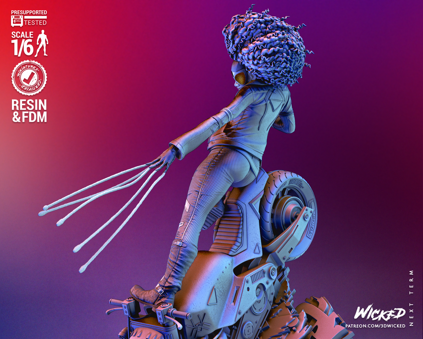 Spider Woman (Jessica Drew - Spiderman Across The Spider Verse) Statue