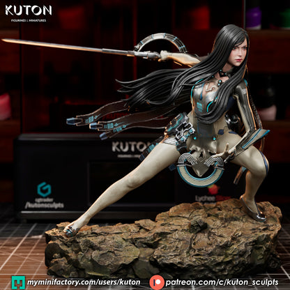 Raven Statue 3D-Printed Kit
