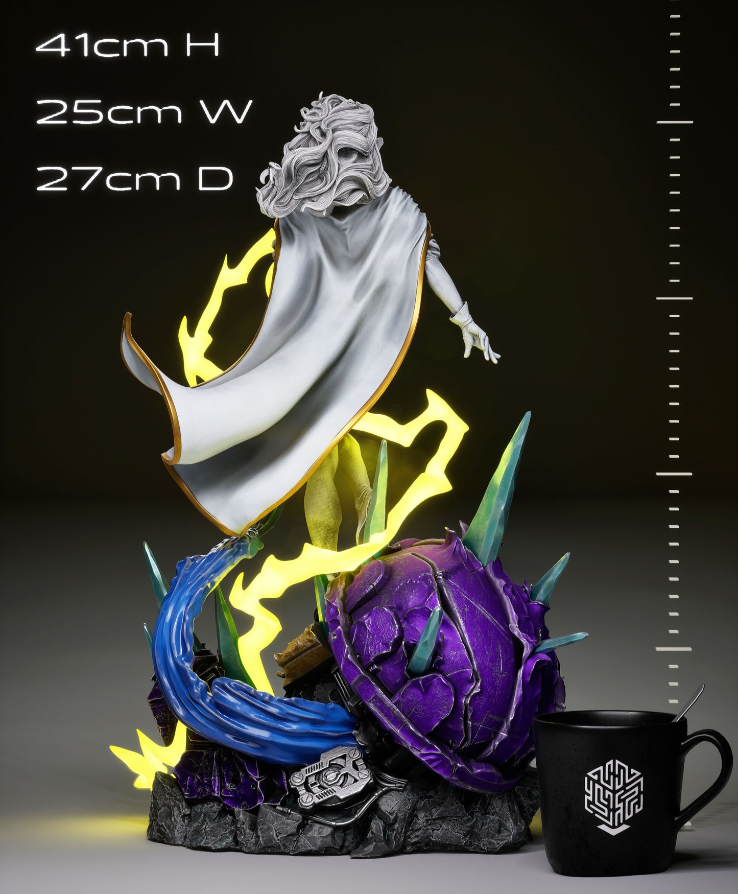 Storm Statue 3D-Printed Kit
