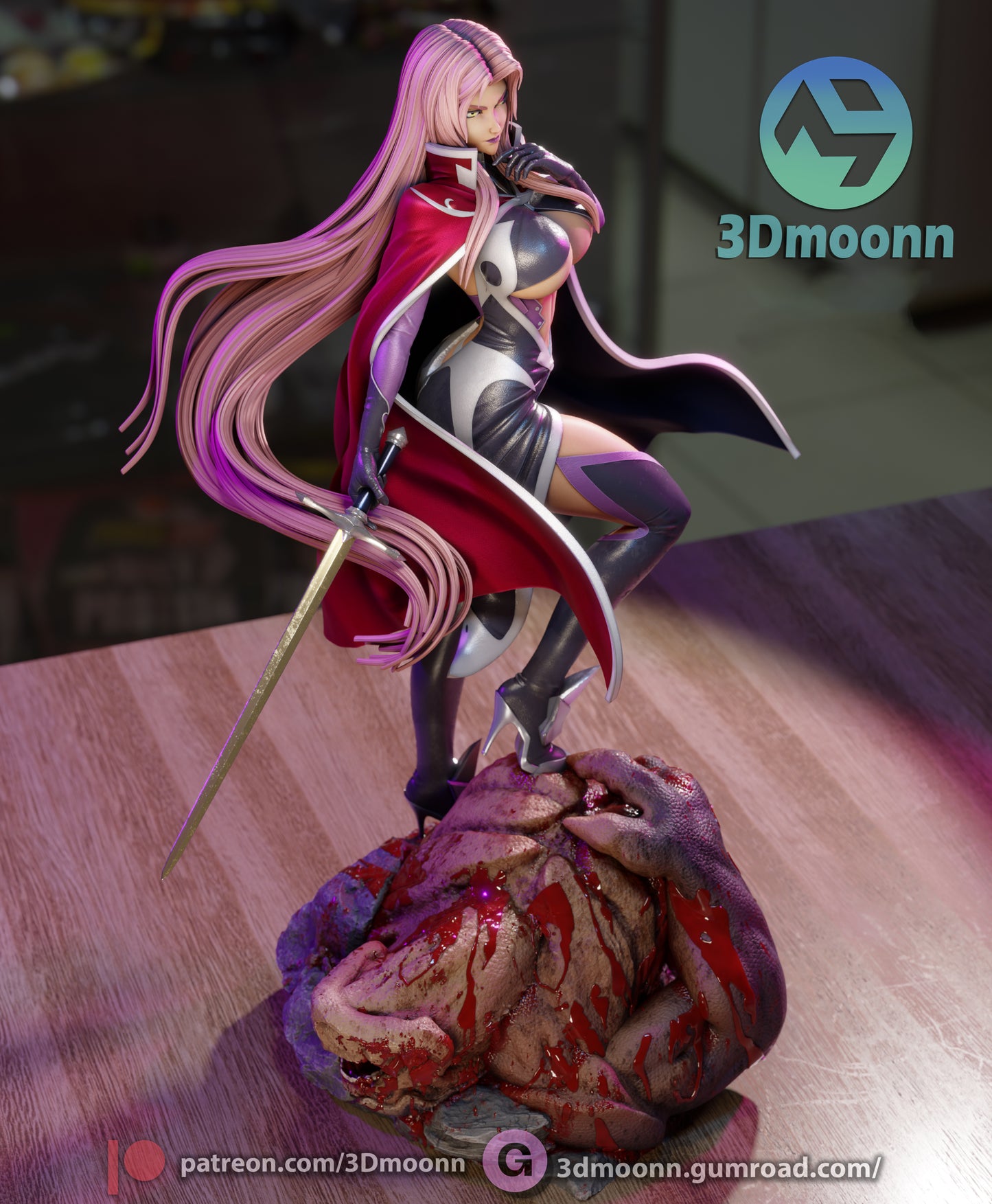 Ingrid - Taimanin Statue