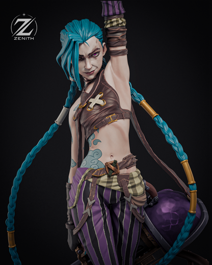 Jinx Statue 3D-Printed Kit