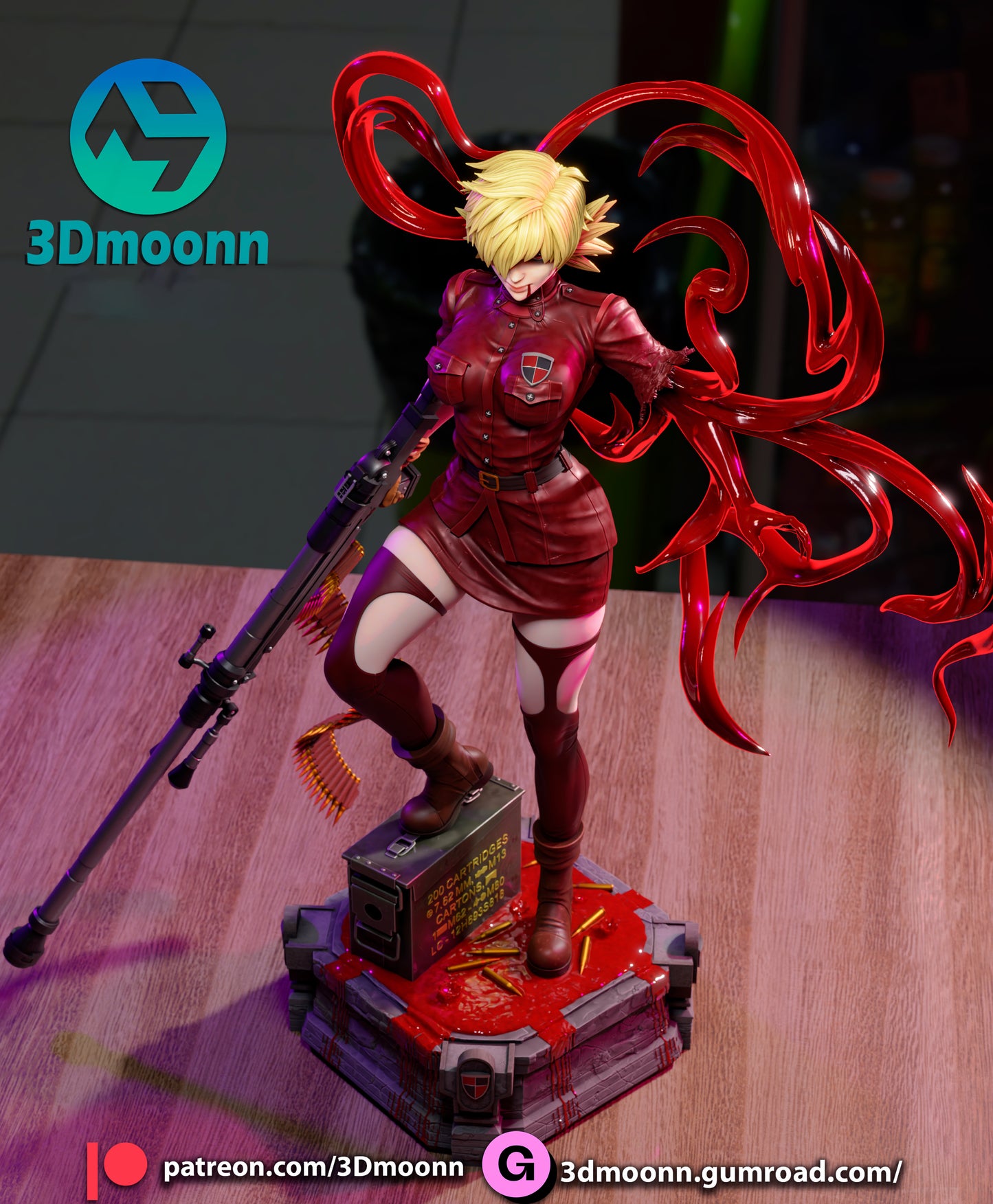 Seras Victoria - Hellsing Statue