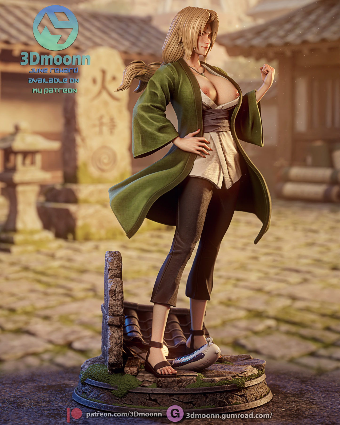 Tsunade Senju 3D-Printed Kit
