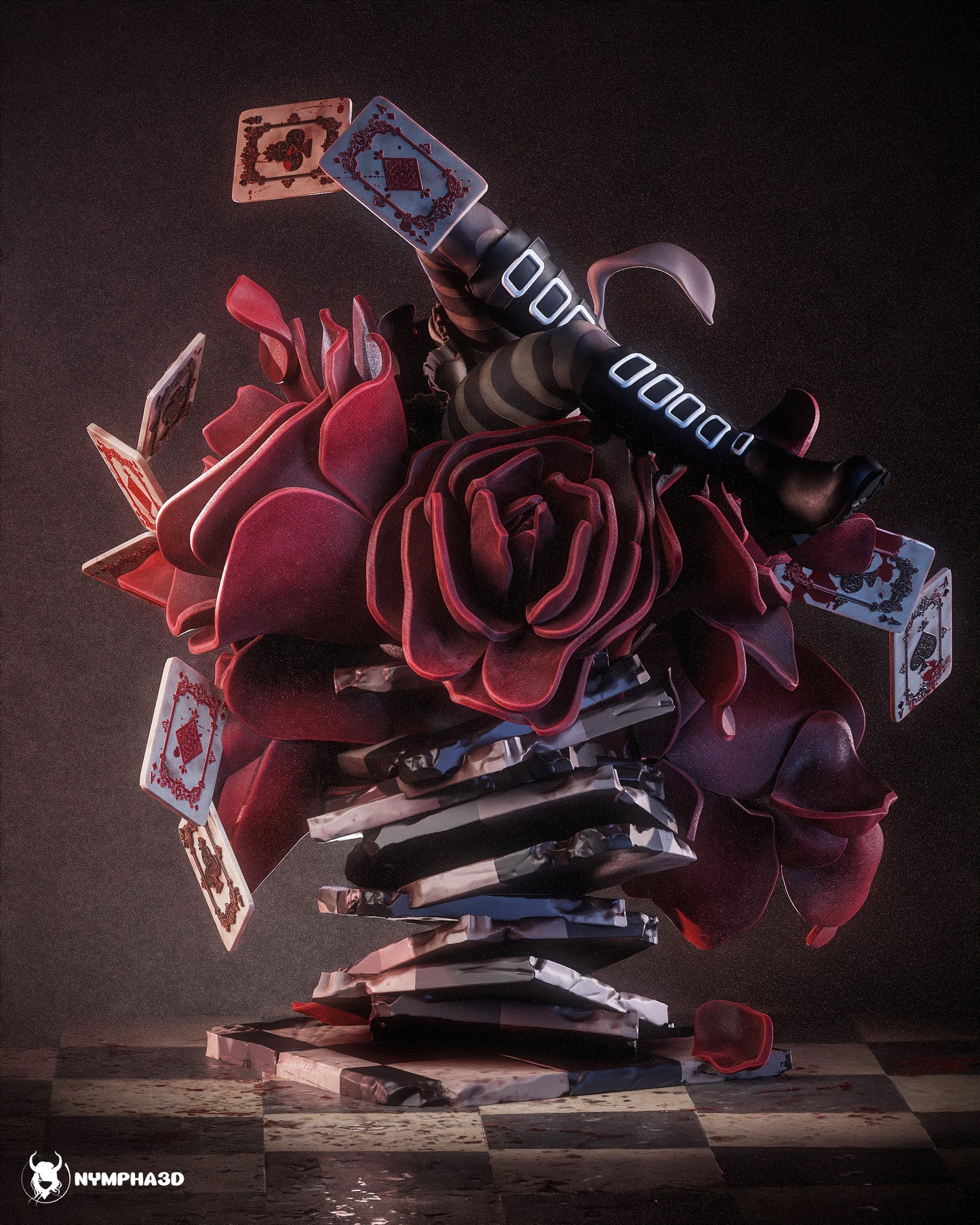Alice Statue 3D-Printed Kit