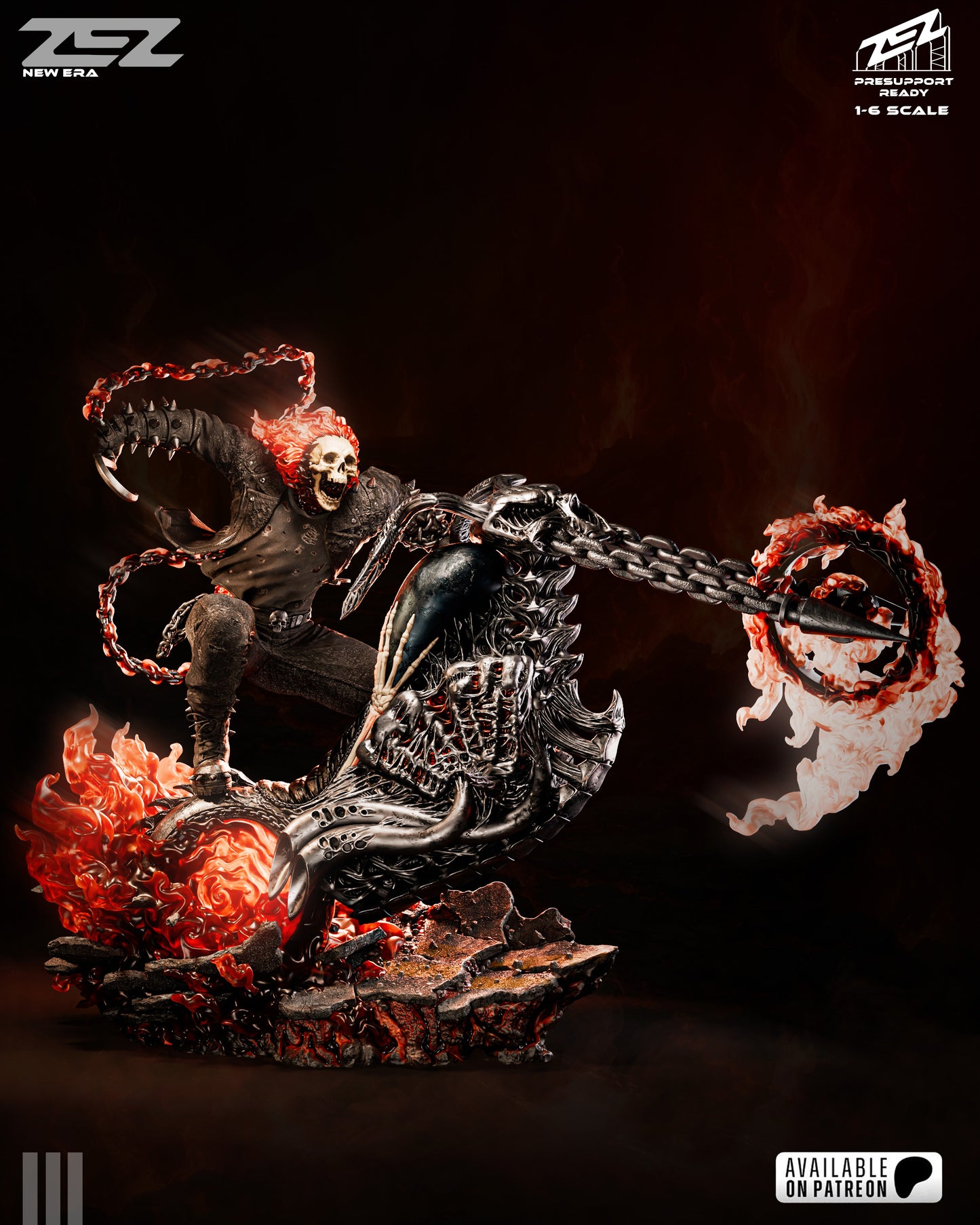Ghost Rider Statue