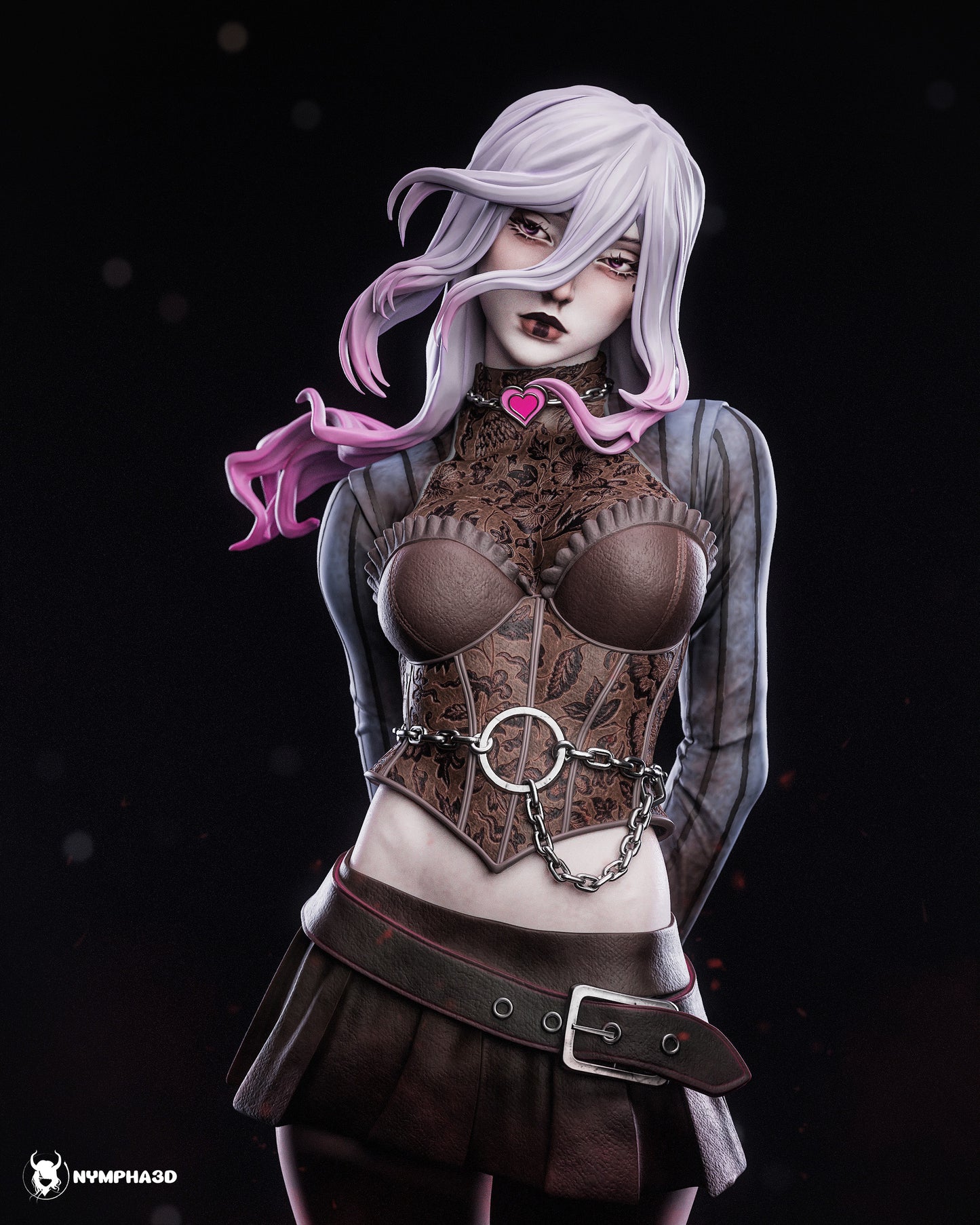 Sable Ward Statue 3D-Printed Kit