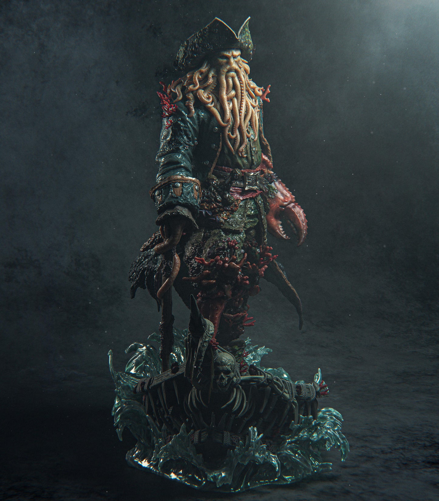 Davy Jones Statue