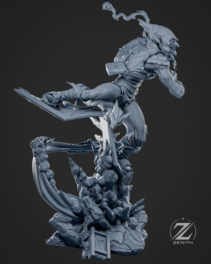 Green Goblin Statue 3D-Printed Kit