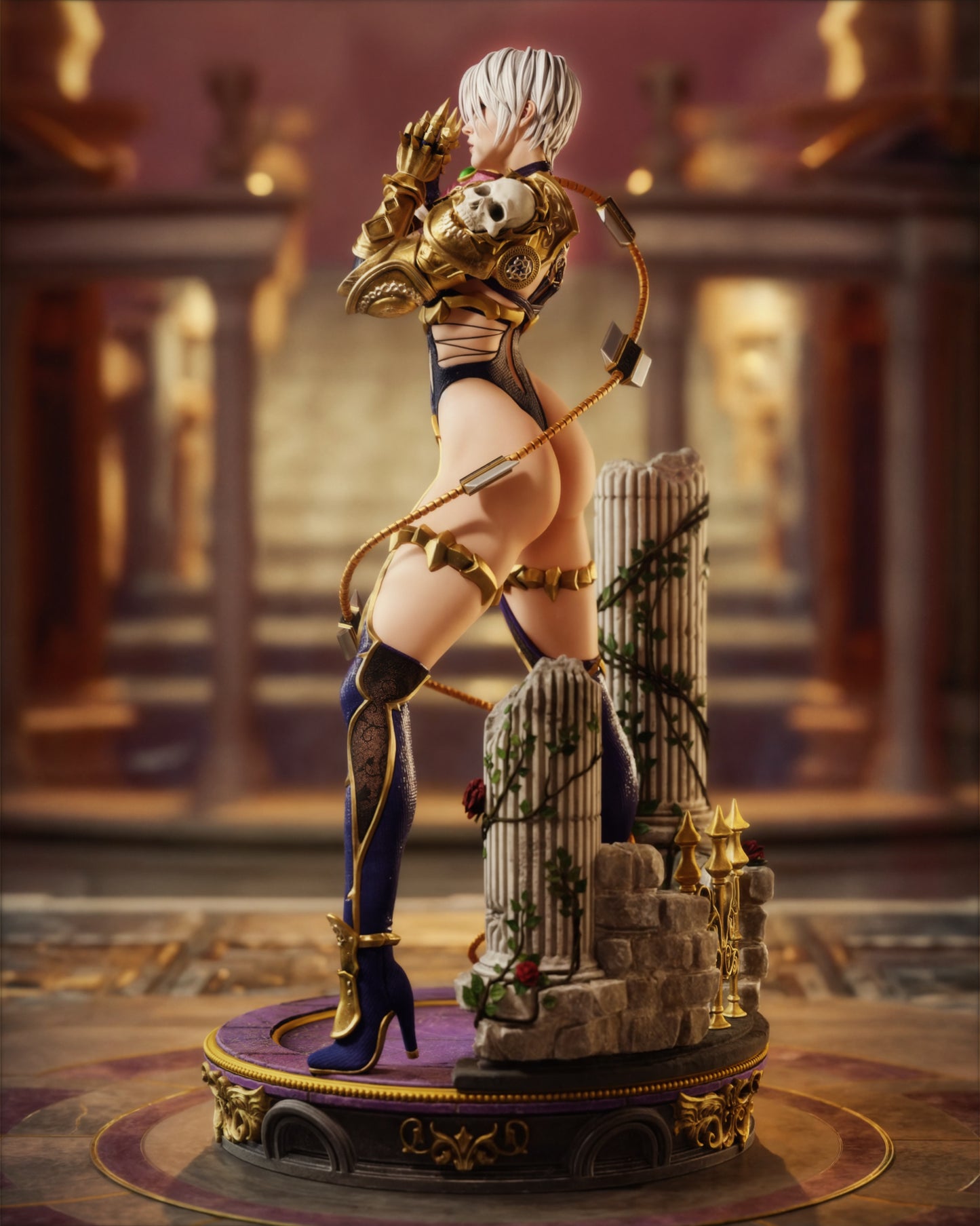 Ivy Valentine Statue 3D-Printed Kit