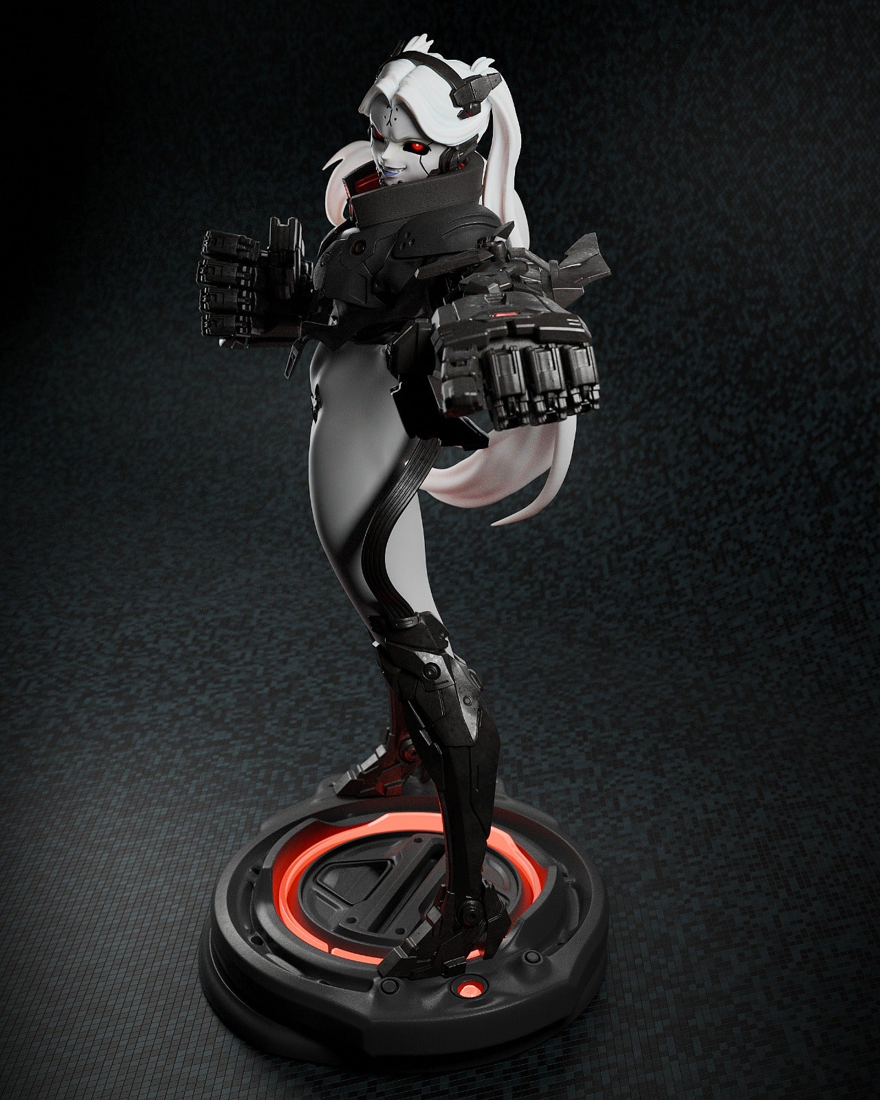 Rebecca Smasher Statue