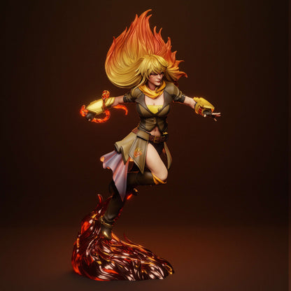 Yang Xiao Long Statue 3D-Printed Kit