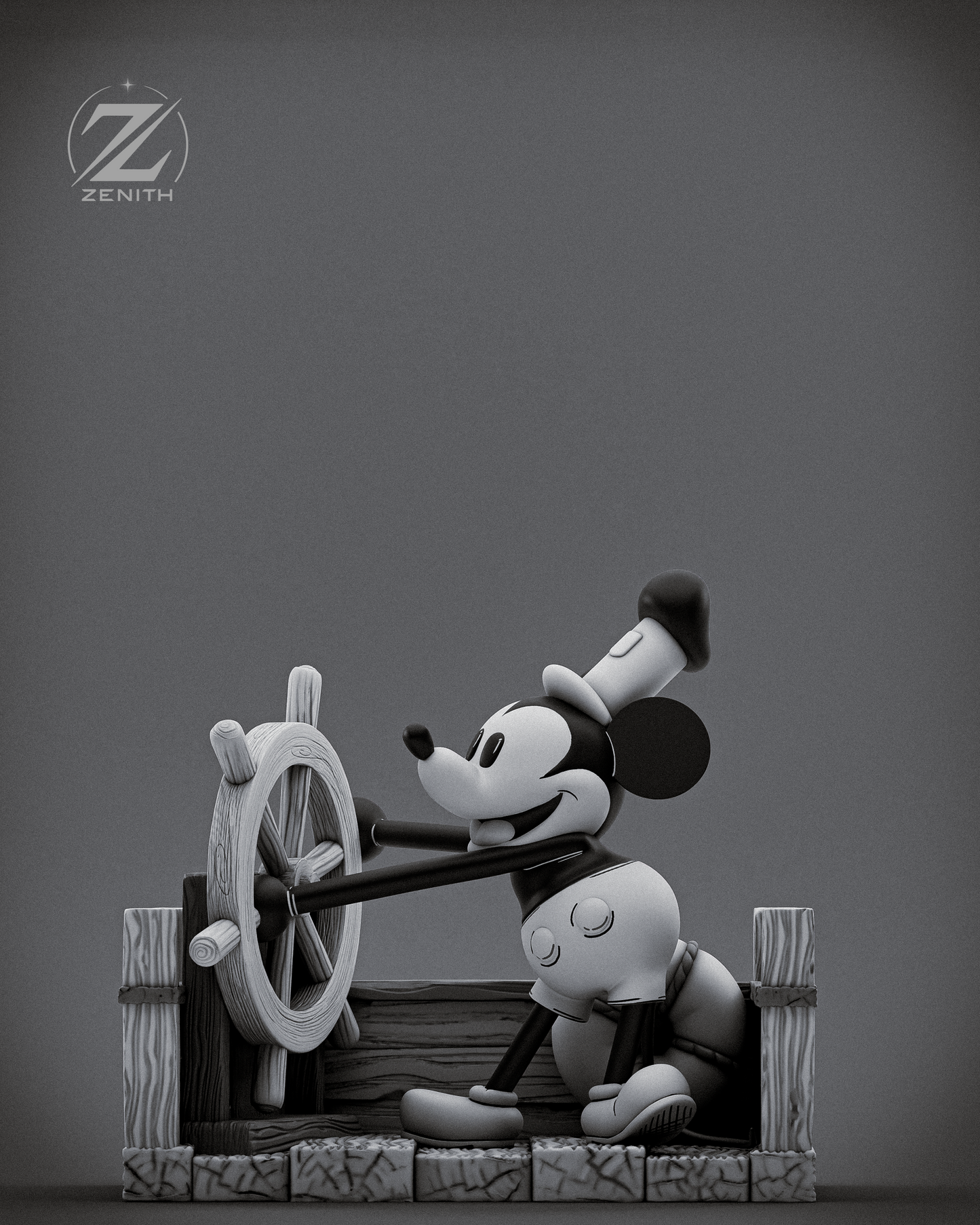 Mickey Statue 3D-Printed Kit