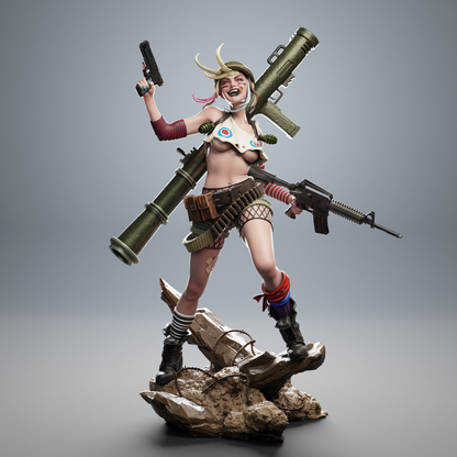 Tank Girl Statue