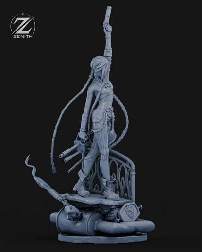 Jinx Statue 3D-Printed Kit