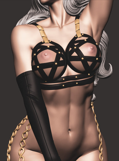 Satana Hellstrom Statue