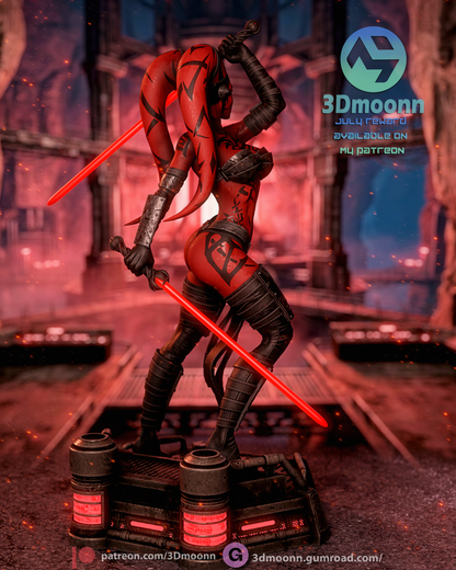 Darth Talon 3D-Printed Kit