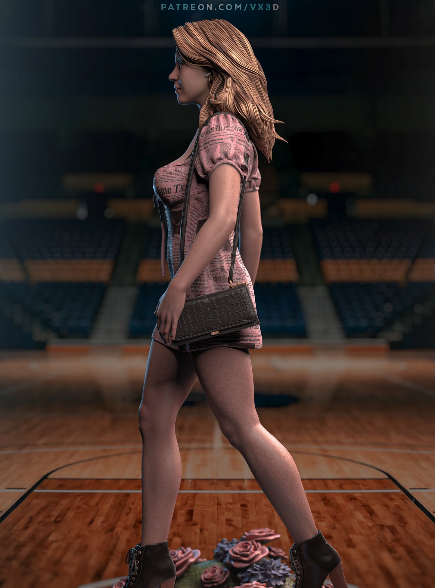 Sydney Sweeney Statue 3D-Printed Kit