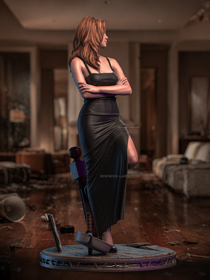 Mr. And Mrs. Smith Statue 3D-Printed Kit