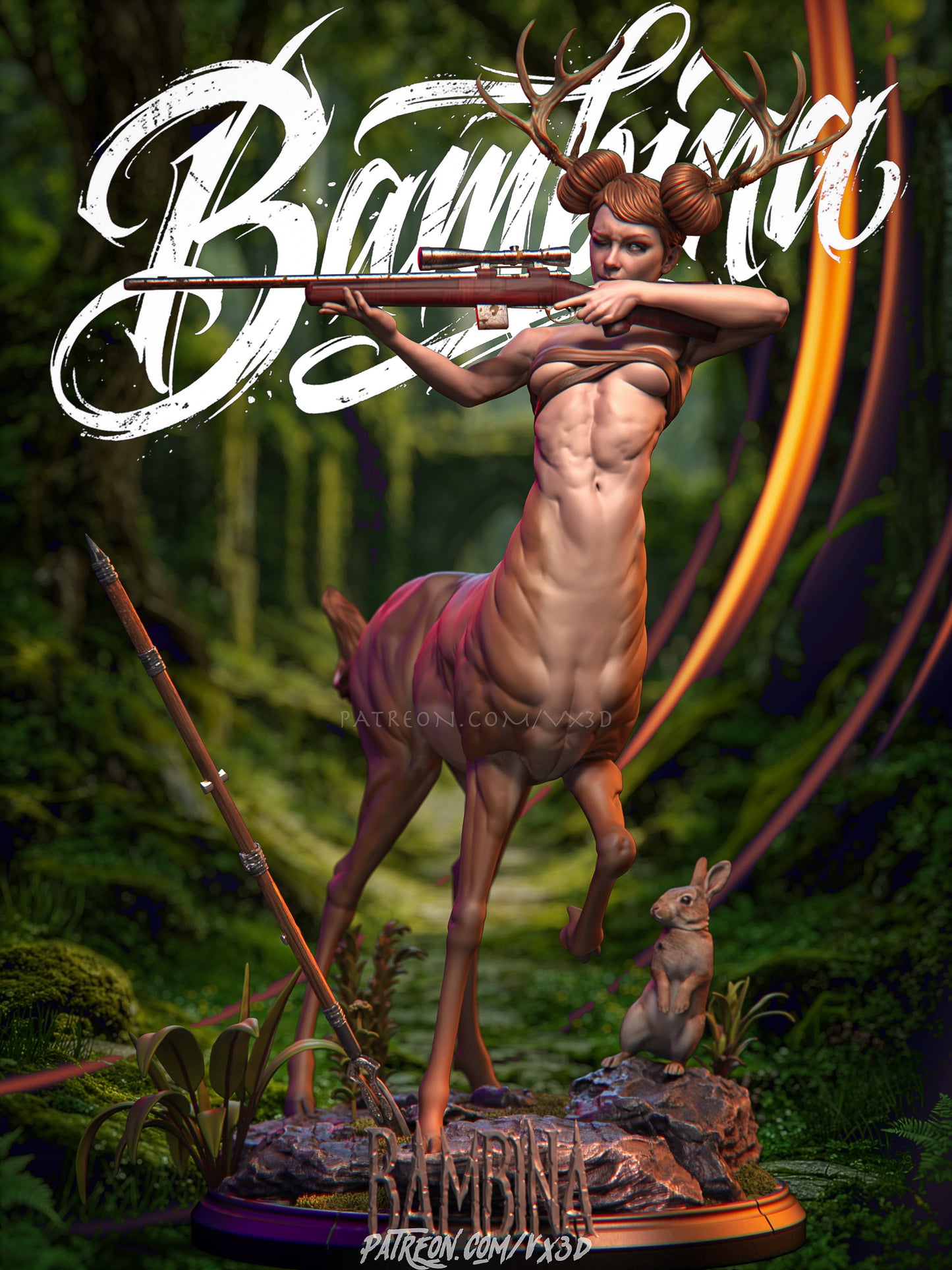 Bambina Statue 3D-Printed Kit