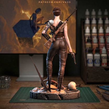 Furiosa Statue 3D-Printed Kit