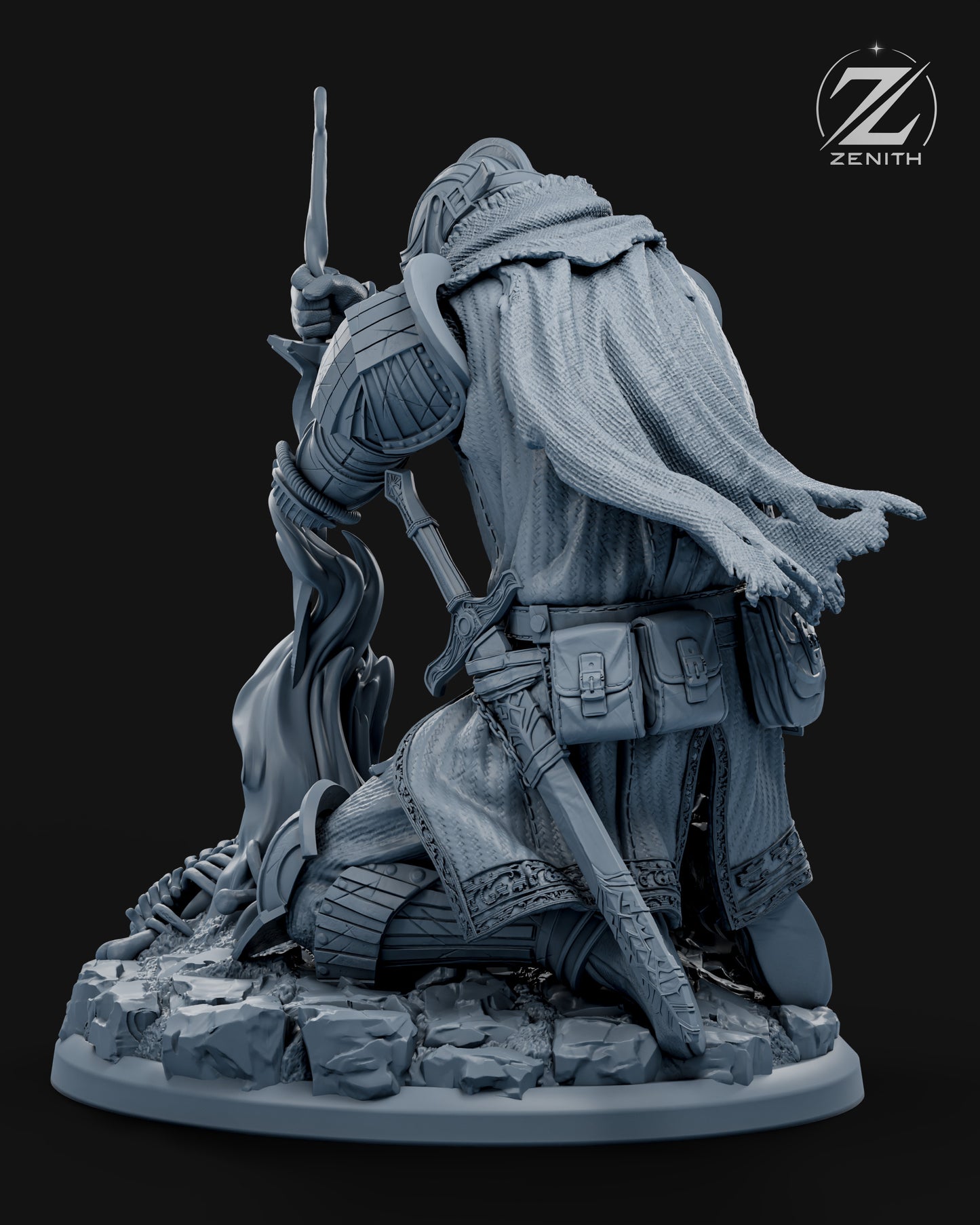 Dark Souls Statue 3D-Printed Kit