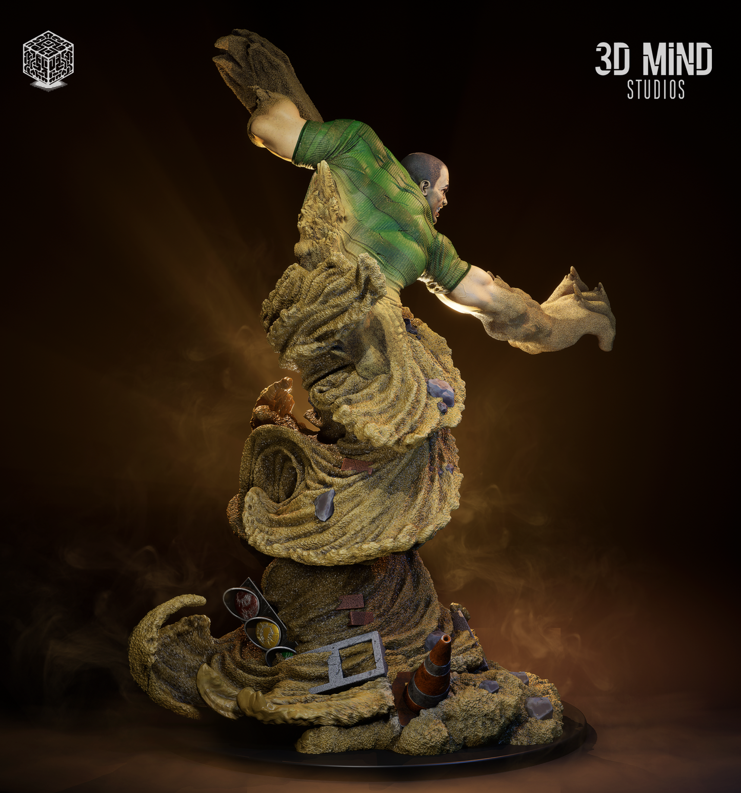 Sandman Statue 3D-Printed Kit