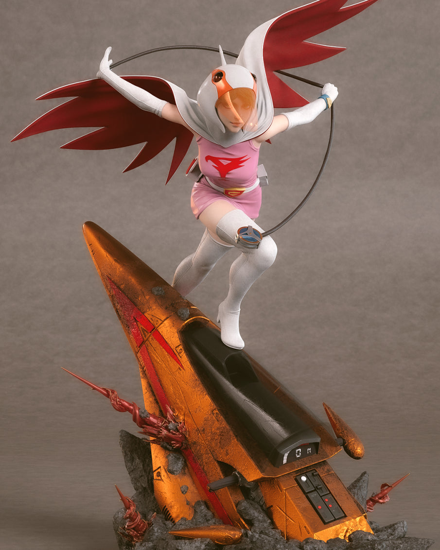 Jun The Swan Statue 3D-Printed Kit