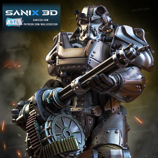 Fallout (T-60) Statue