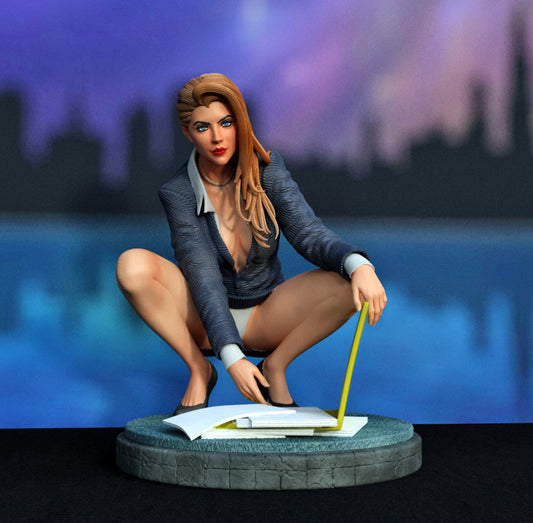Secretary Statue