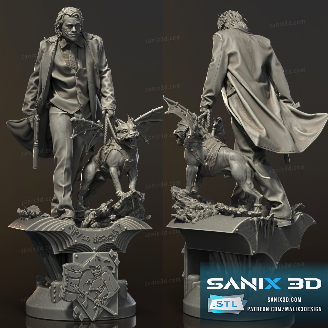 Joker Statue