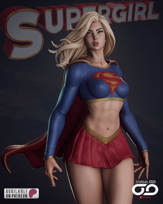 Supergirl Statue