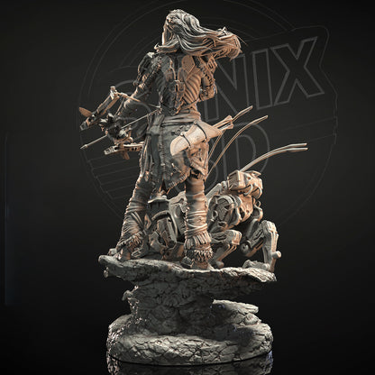 Aloy (Horizon) Statue