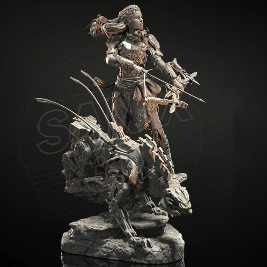 Aloy (Horizon) Statue