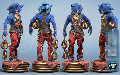 Sonic Statue