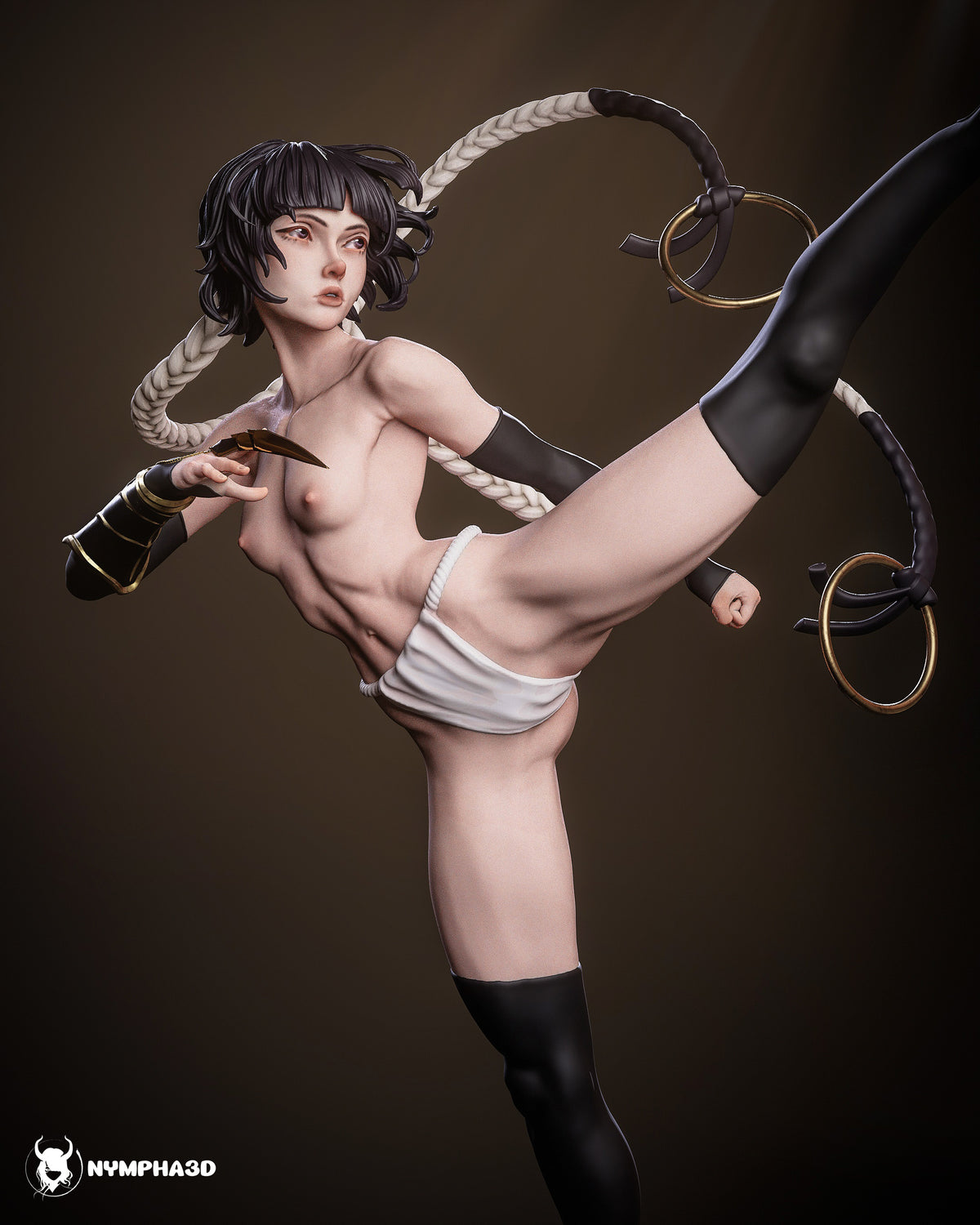 Soifon Statue 3D-Printed Kit