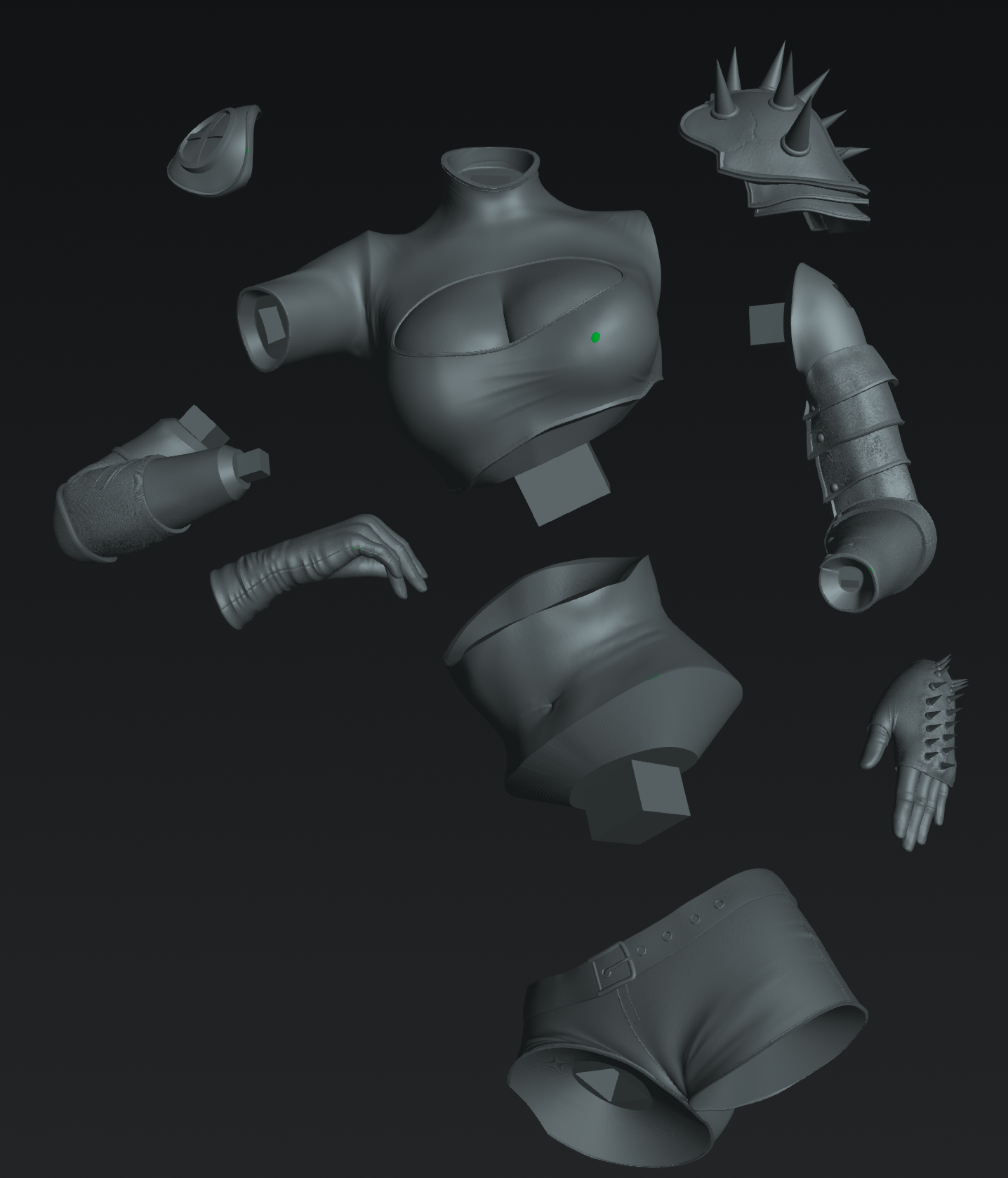 Magik Statue 3D-Printed Kit