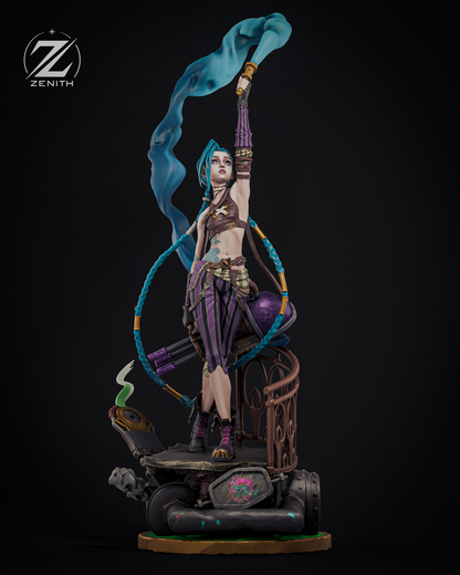 Jinx Statue 3D-Printed Kit