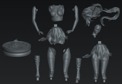 Elf Statue 3D-Printed Kit