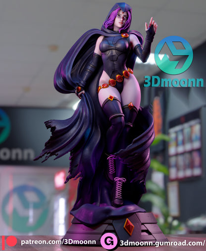 Raven Statue