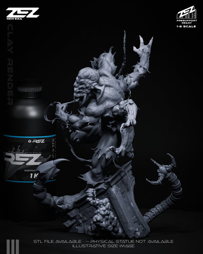Man Spider Statue 3D-Printed Kit