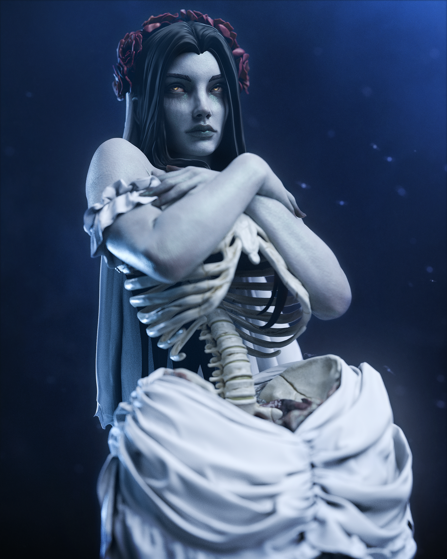 Undead Bride Statue