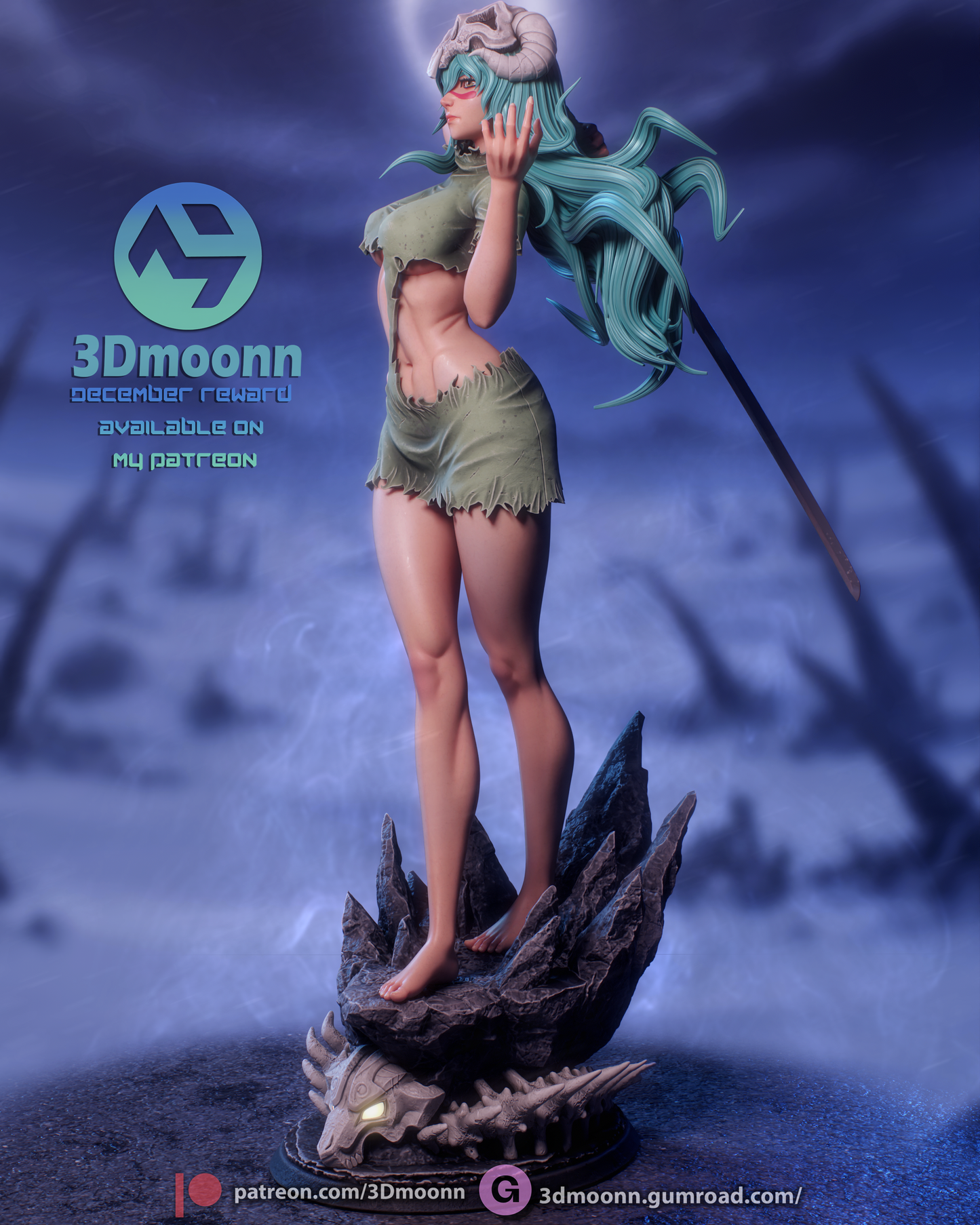 Nelliel Tu Statue