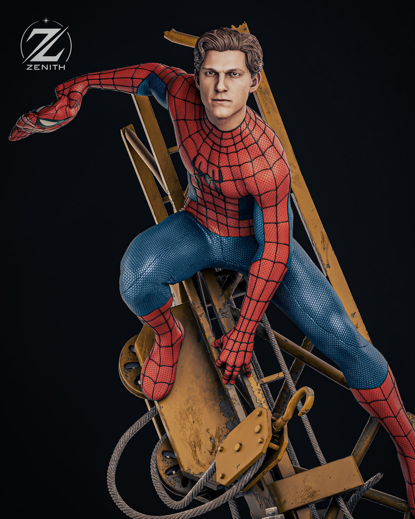 Spiderman Statue 3D-Printed Kit