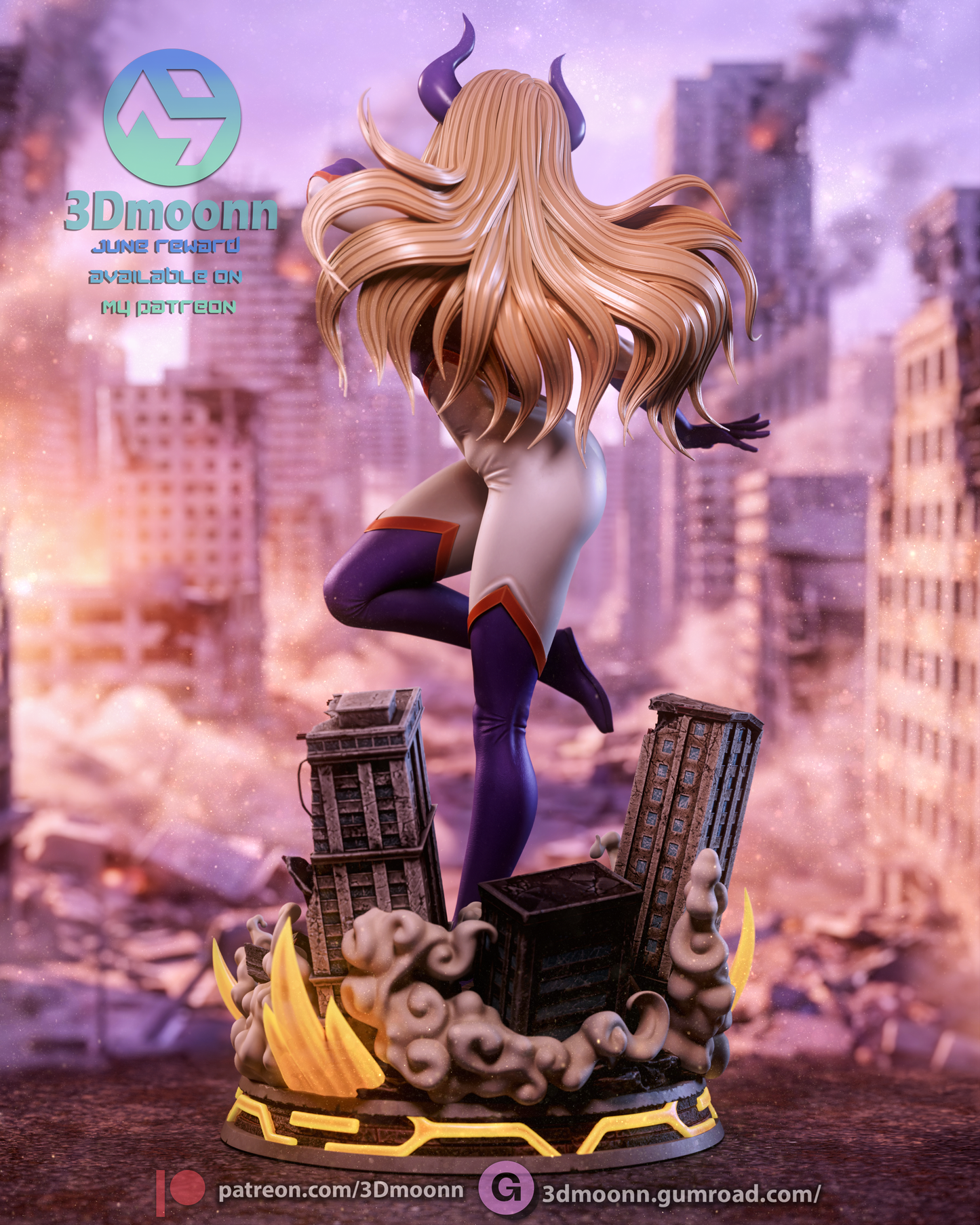 Mt. Lady Statue 3D-Printed Kit
