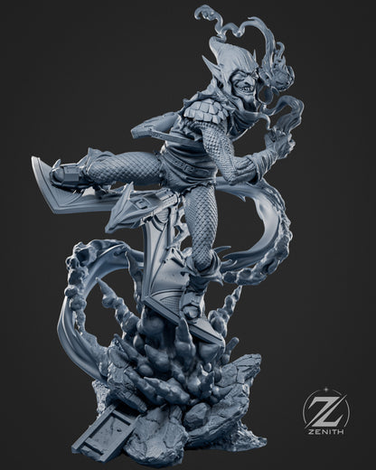Green Goblin Statue 3D-Printed Kit