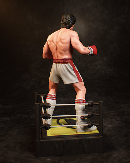 Rocky Statue