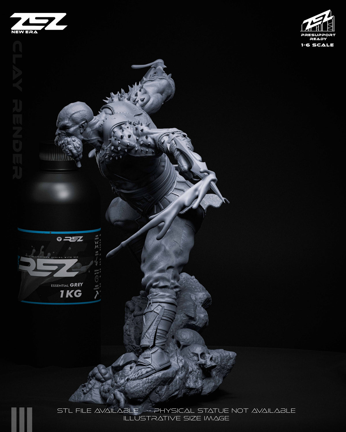 Baraka Statue 3D-Printed Kit